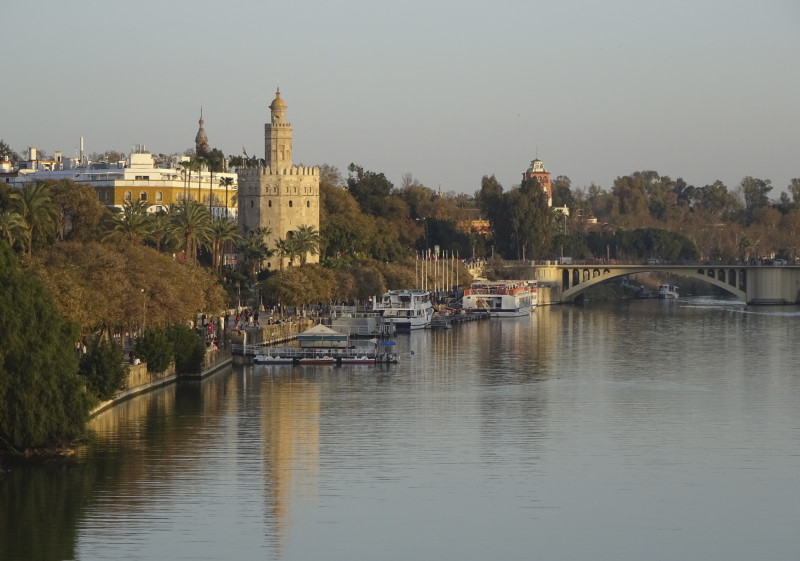 Torre del Oro, Sevilla. Torre del Oro